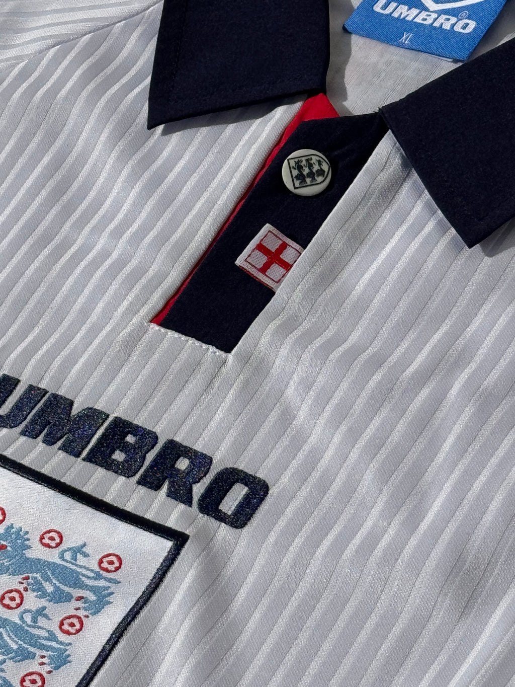 Jersey Retro Inglaterra 1998 David Beckham.