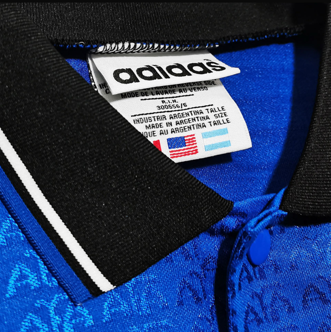 Jersey Visitante Argentina 1994 Azul