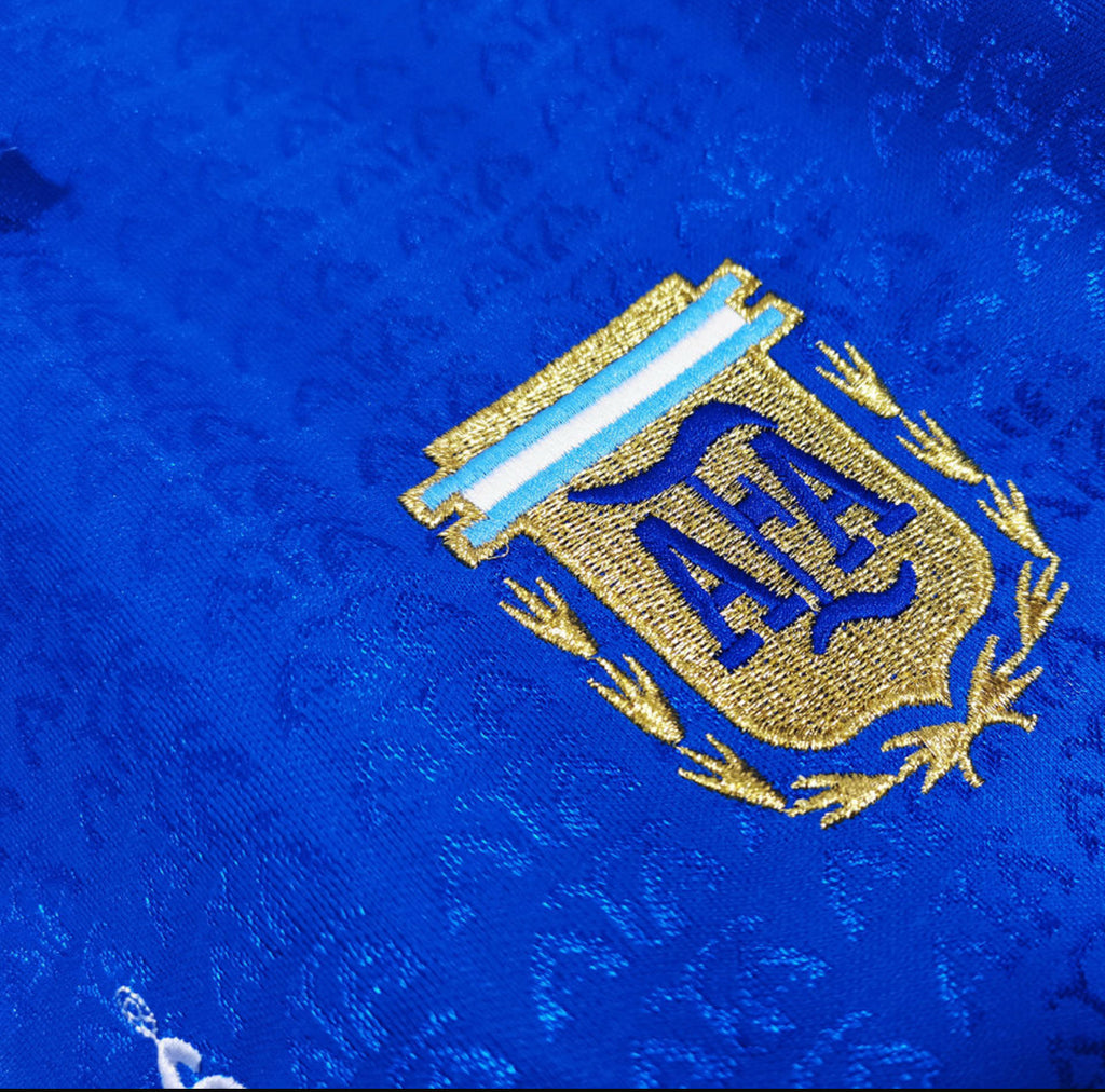 Jersey Visitante Argentina 1994 Azul