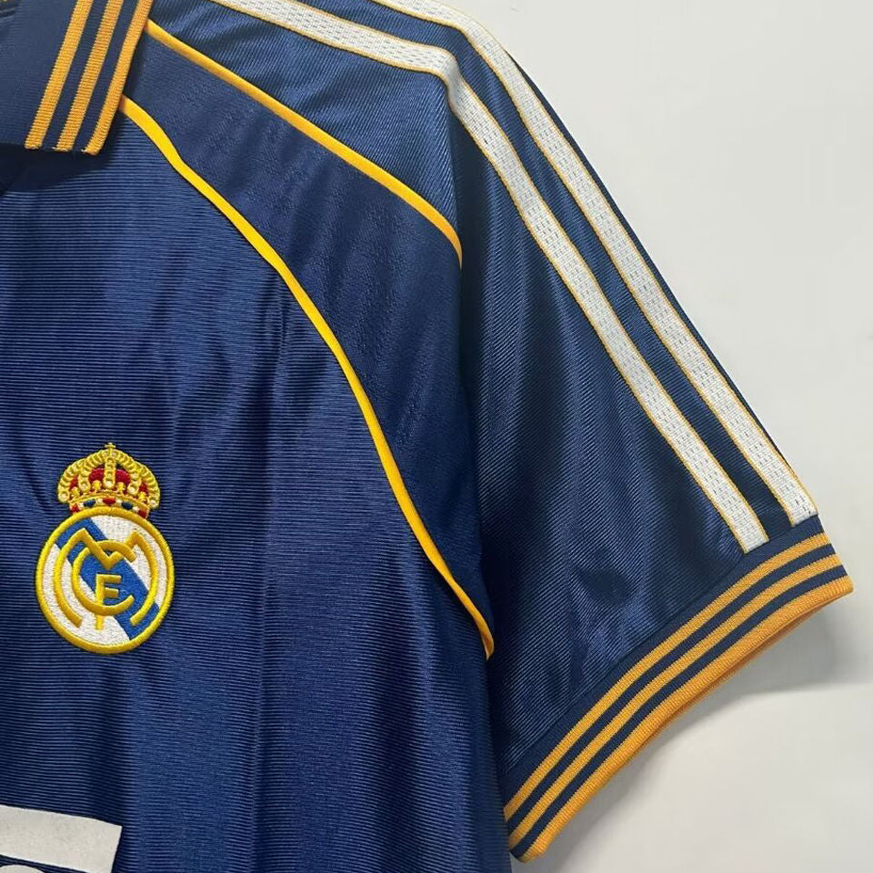 Jersey Real Madrid Azul 1998/1999 Visitante