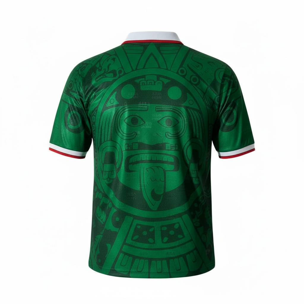 Jersey Selección México Local 1998.