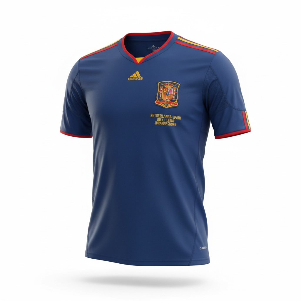 Jersey España Visitante 2010 (Final vs Holanda)
