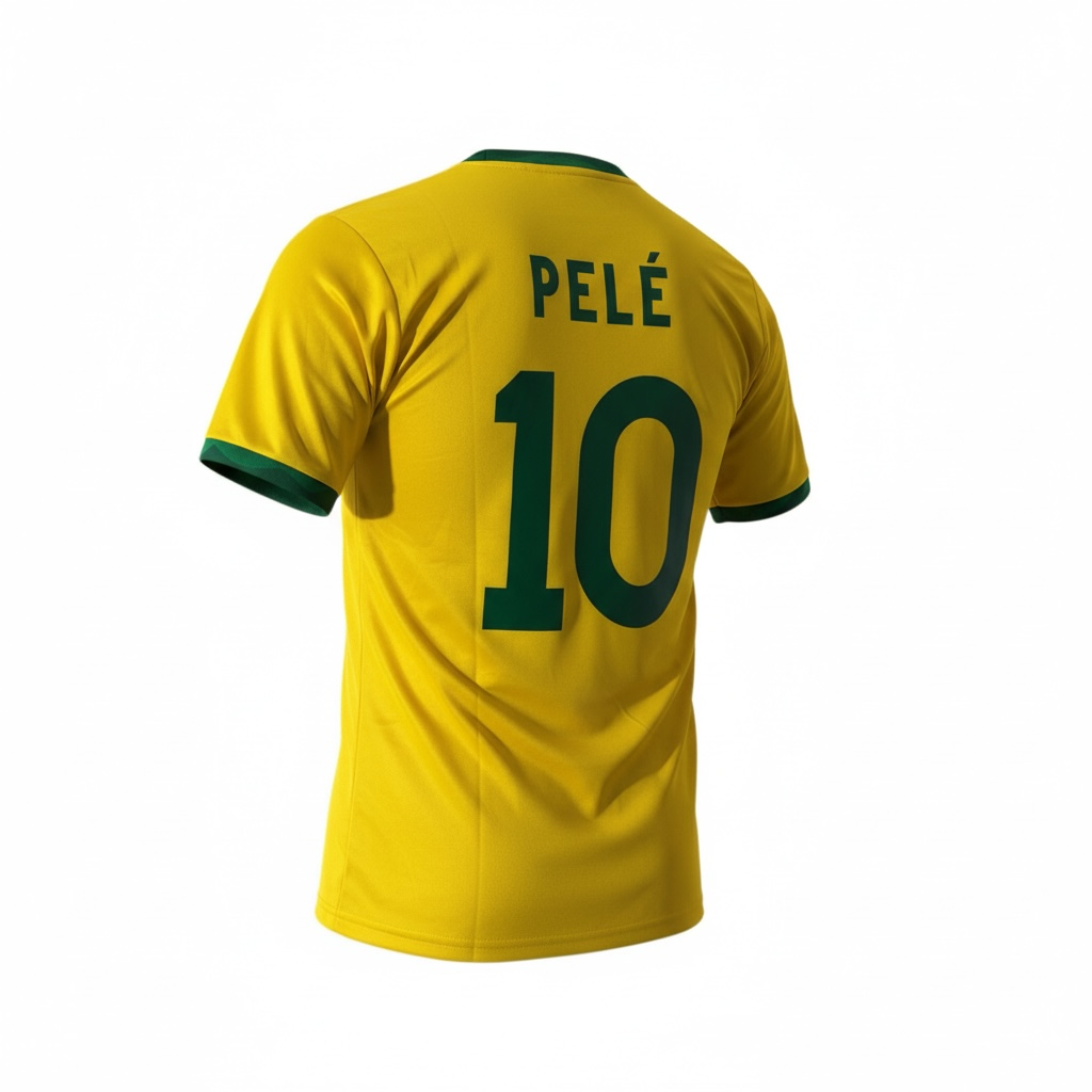 Jersey Brasil 1970 Pelé.