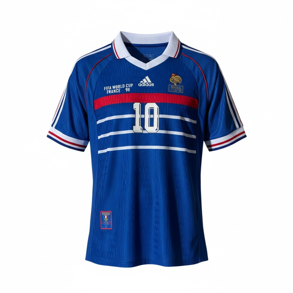Jersey Local Francia Mundial 1998.