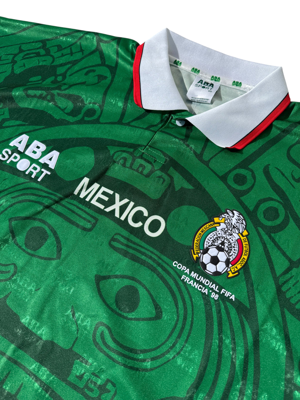 Jersey Selección México Local 1998.