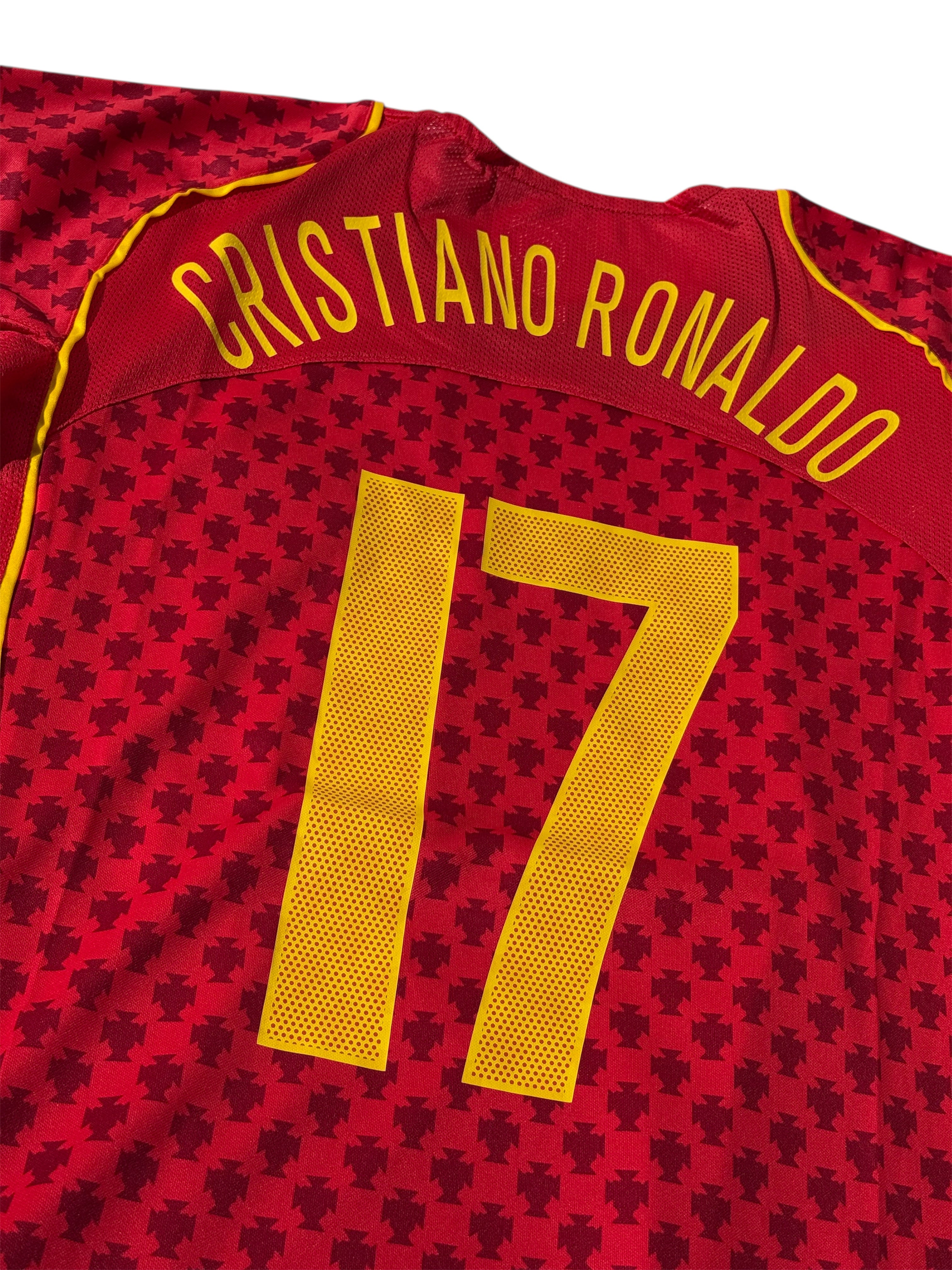 Jersey Portugal 2004 Eurocopa Cristiano Ronaldo 17.