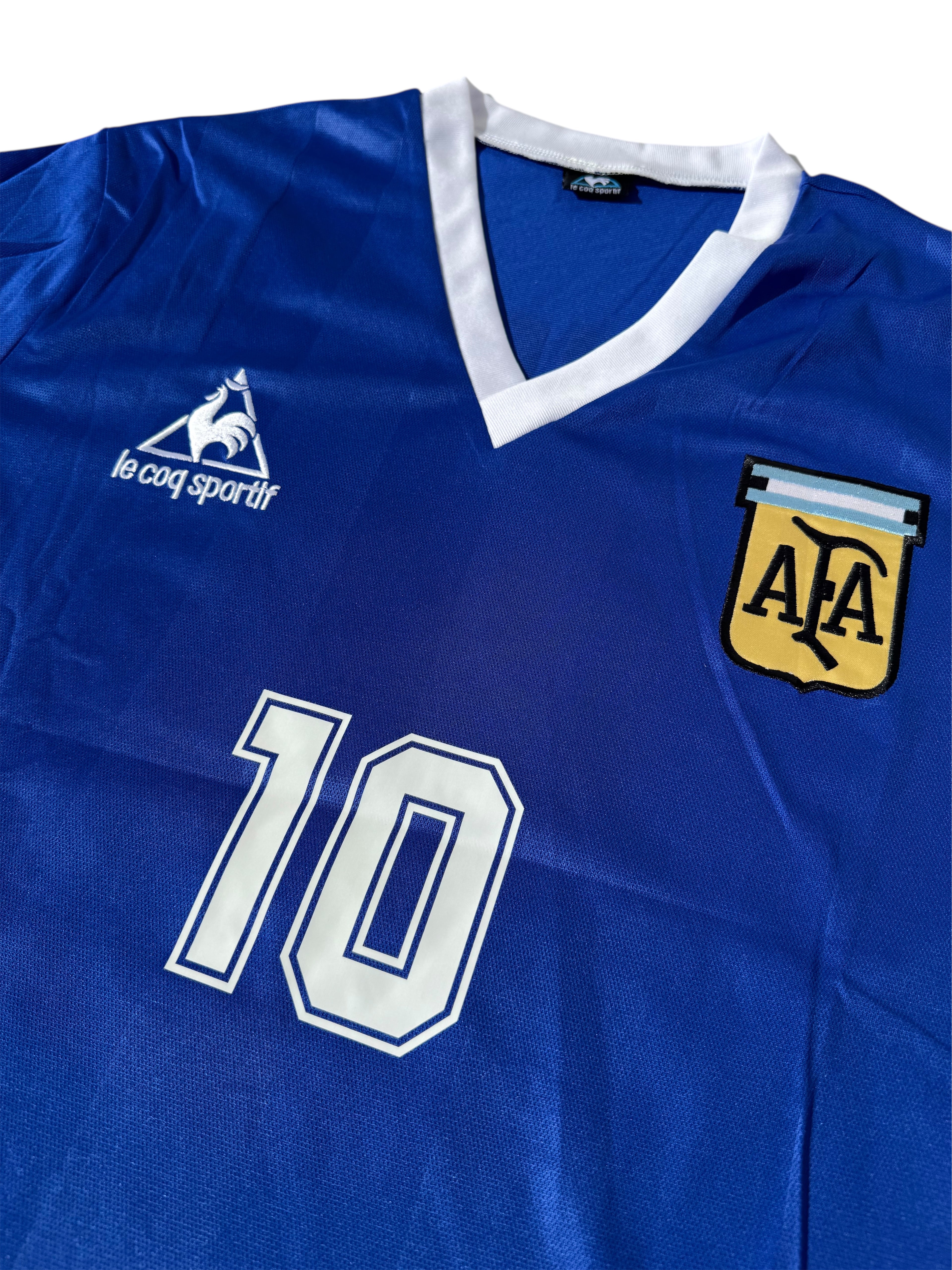 Jersey Argentina 1986 Visitante Azul Marino